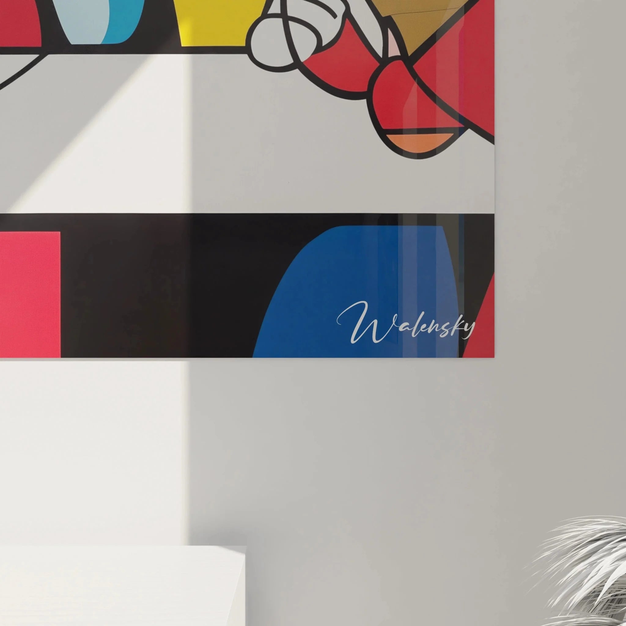 Gesamtansicht modernes Abendmahl Wandbild XXL Leonardo da Vinci Edition zeitgenössische Kunst