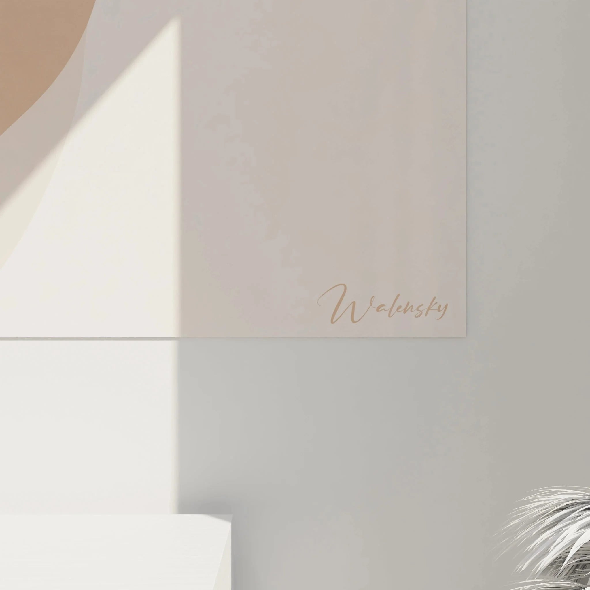 Gesamtansicht abstraktes Liebespaar Wandbild - moderne romantische Kunst Marc Chagall Edition