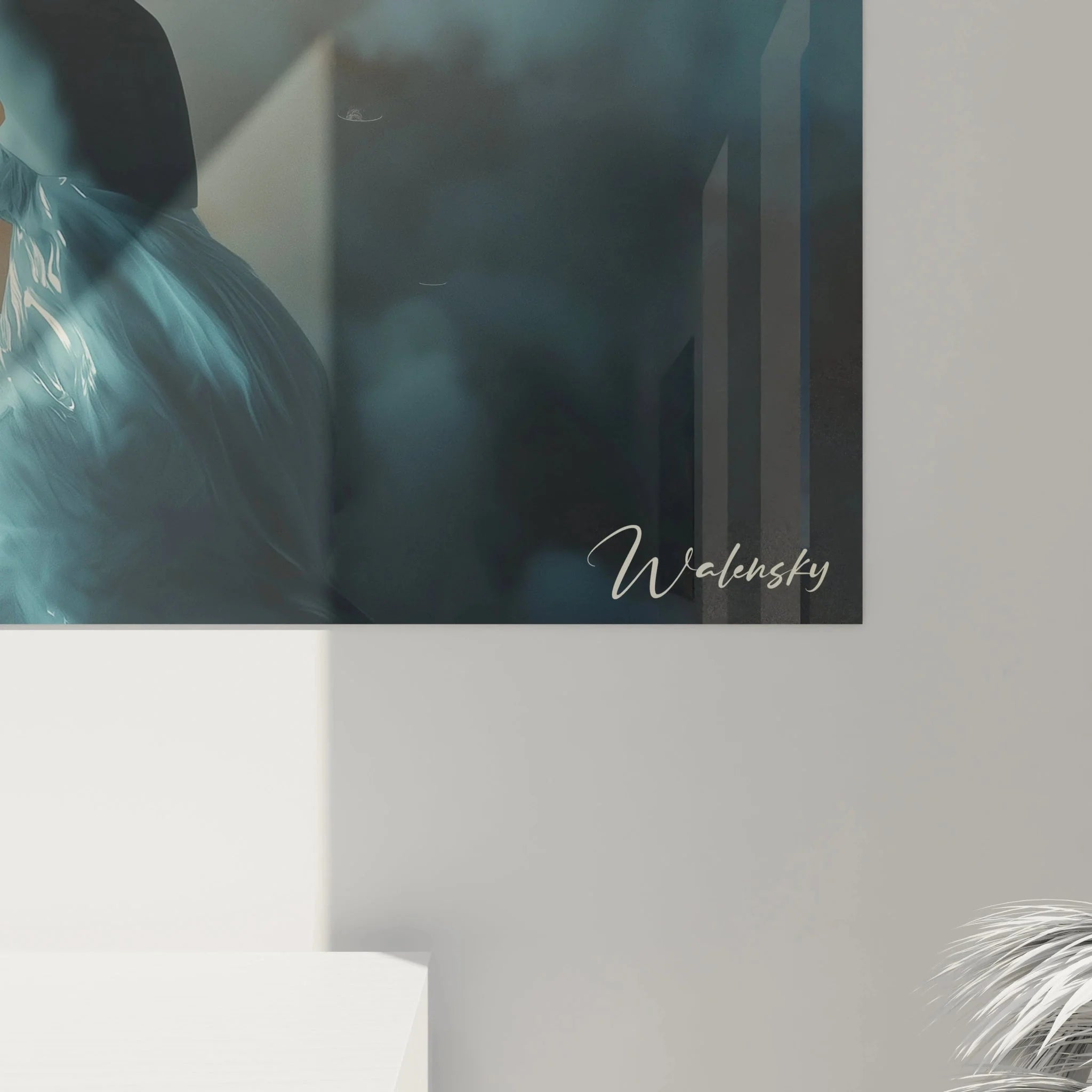 Gesamtansicht Wandbild Zeus Hebe mythologische Komposition Ingres Edition