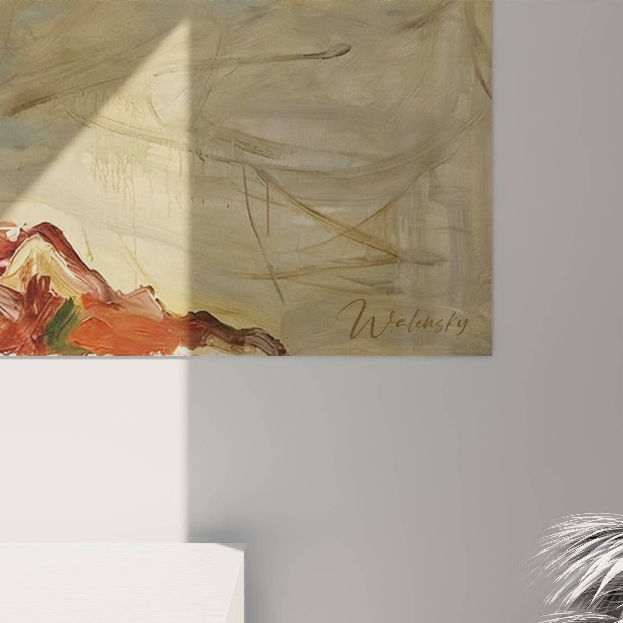 Gesamtansicht Baseball-Wandbild mit Pitcher auf Mound, zeigt künstlerische Qualität und Stadion-Atmosphäre