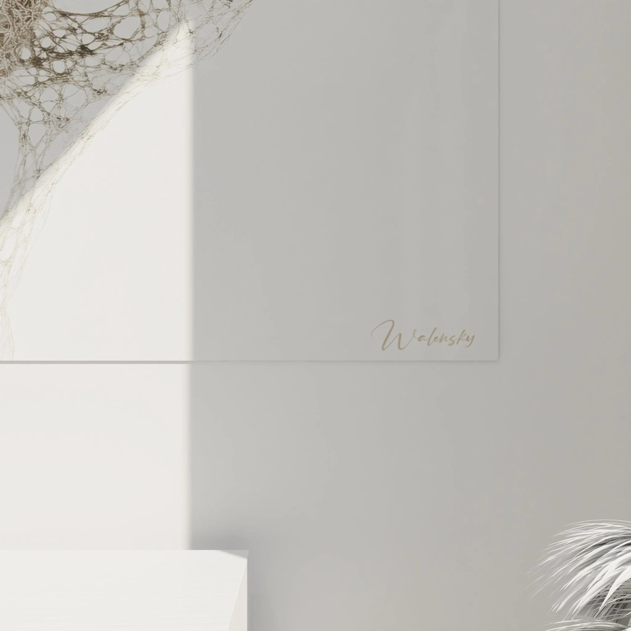 Komplette Ansicht Wandbild DNA organische Netzwerke - Edition DNA Wissenschaftskunst