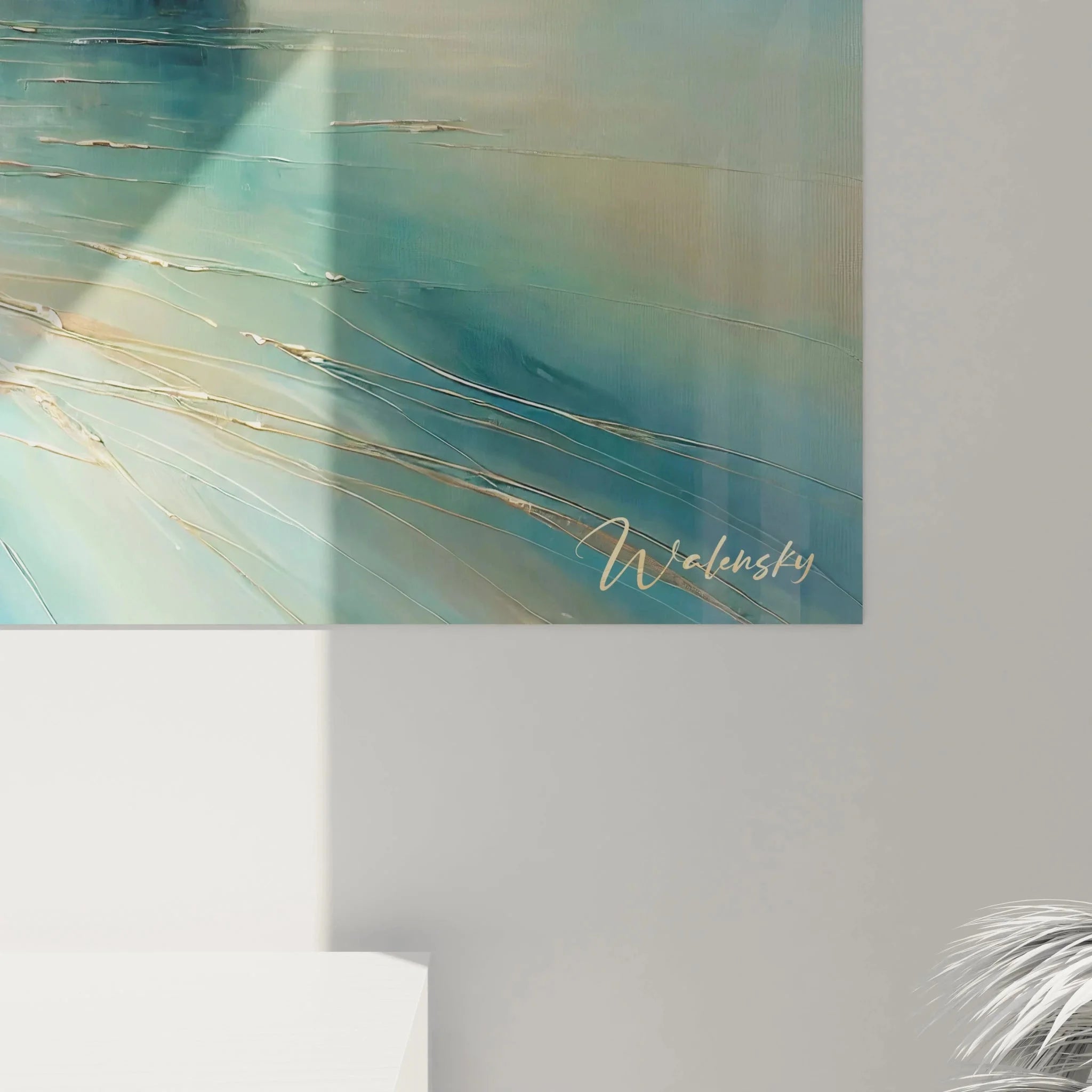 Wandbild maritime Stimmung Gesamtansicht - Dampfschiff Kunstwerk für stilvolle Raumgestaltung