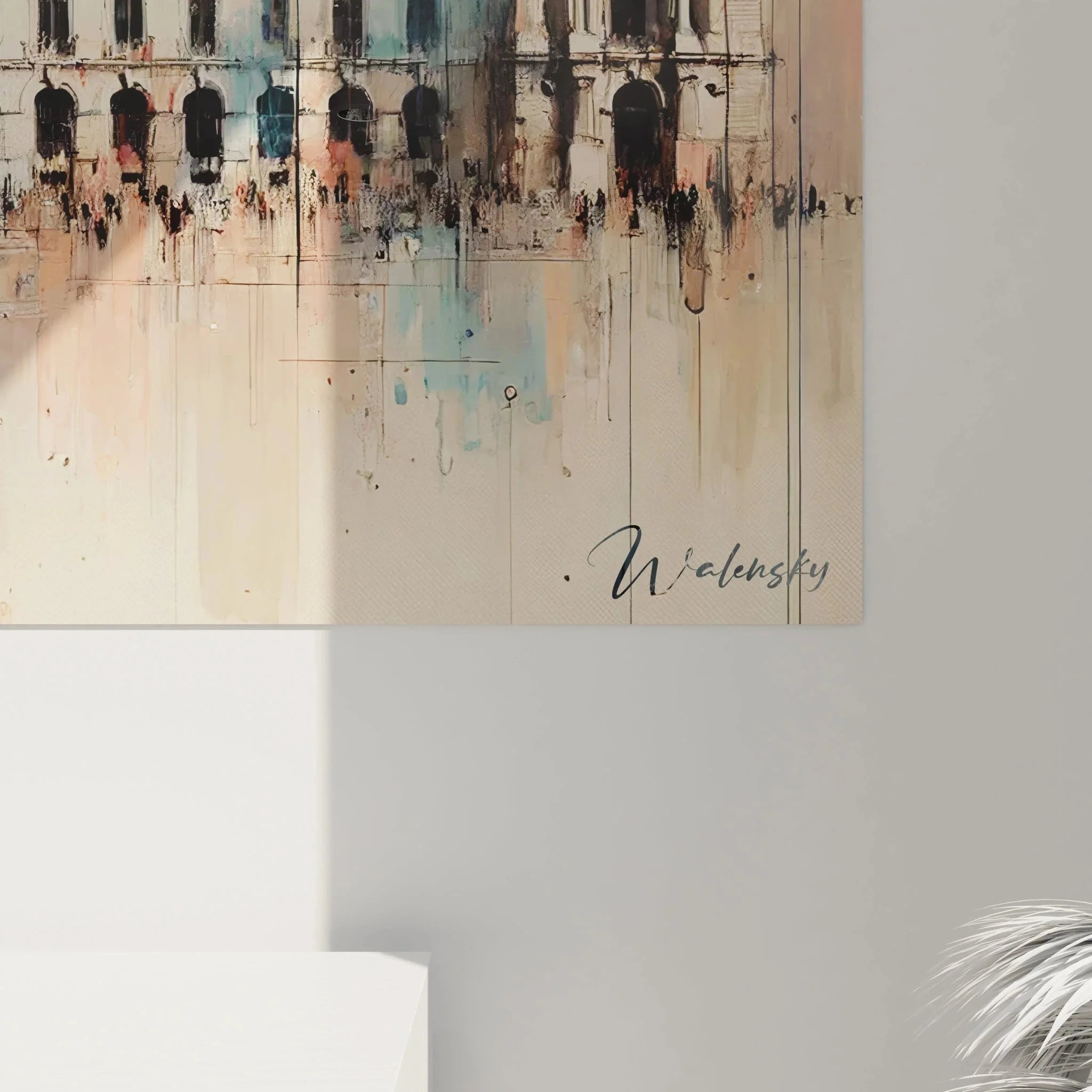 Gesamtansicht Paris Louvre Wandbild XXL Format Architektur Kunst Wanddekoration