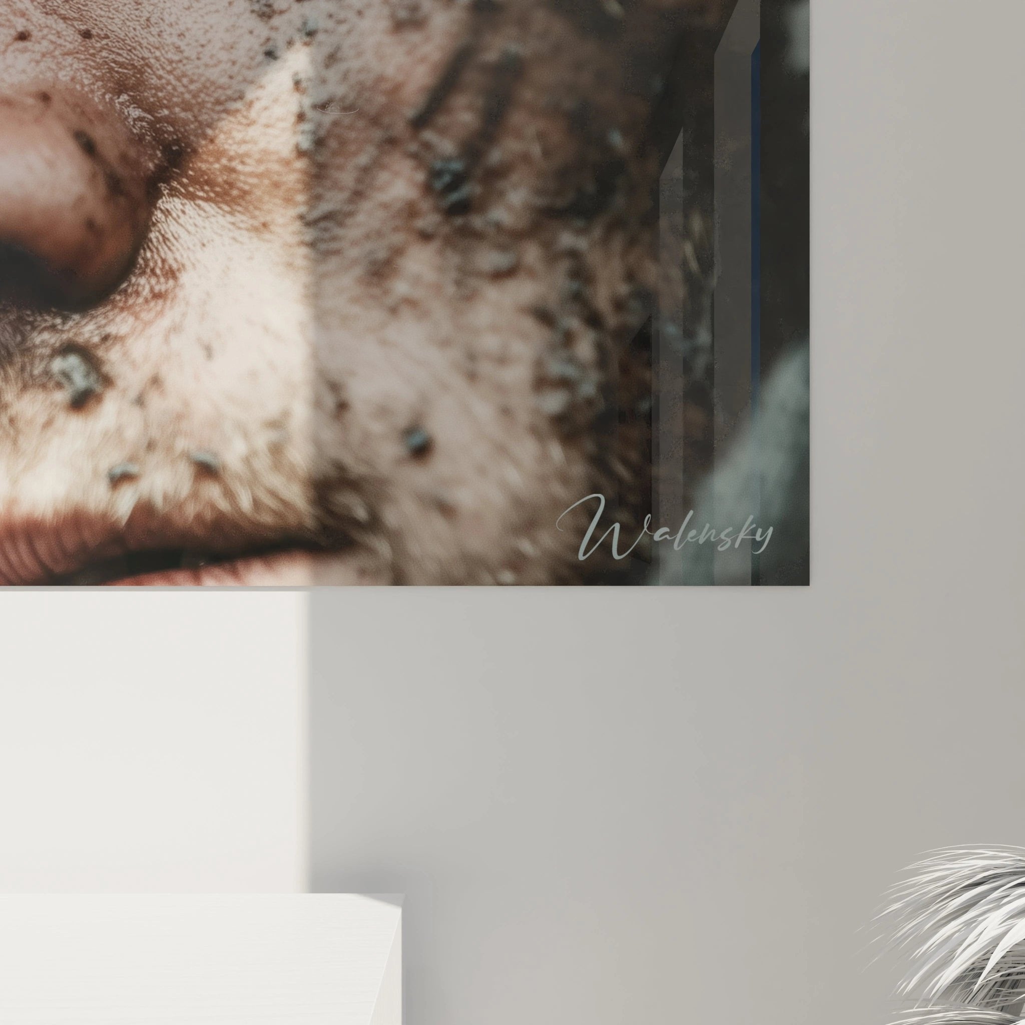 Gesamtansicht Wandbild Kriegssoldat - Porträt Edition Erster Weltkrieg