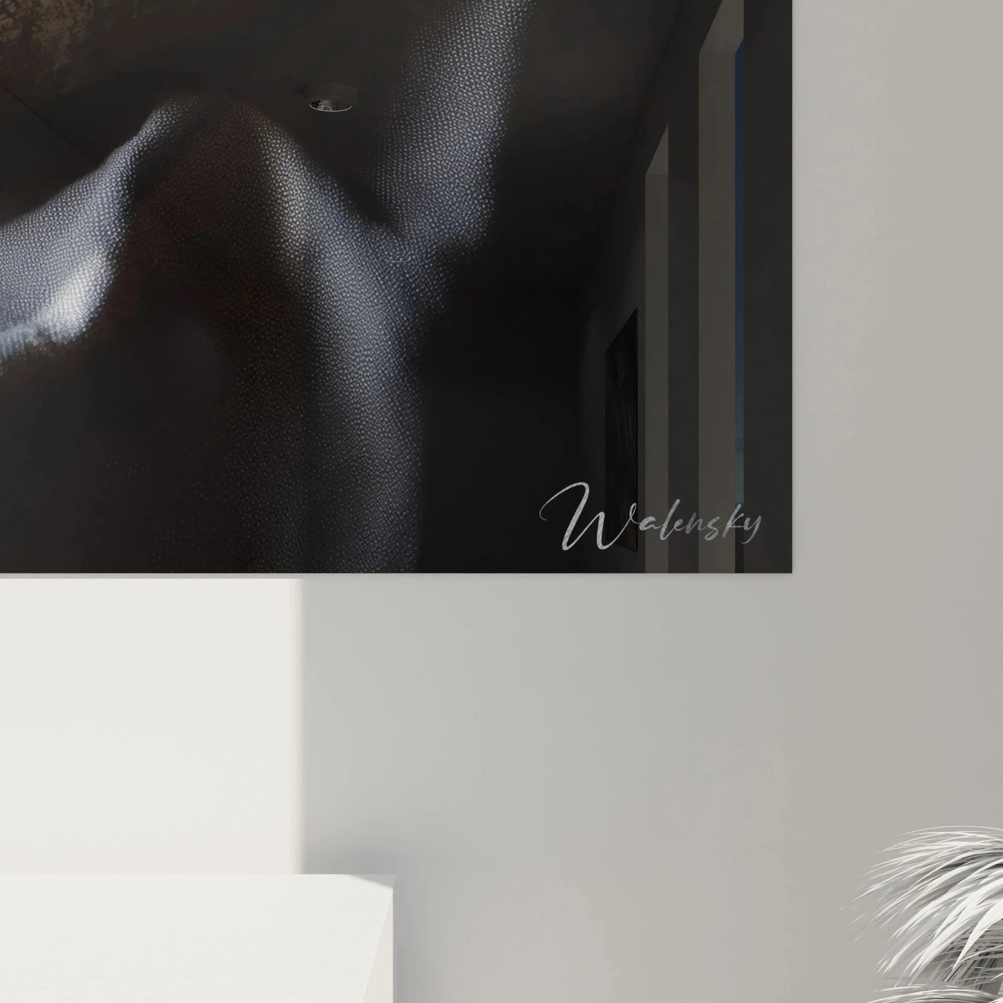 Gesamtansicht Wandbild Brot in verschiedenen Raumambientes als Küchendekoration präsentiert