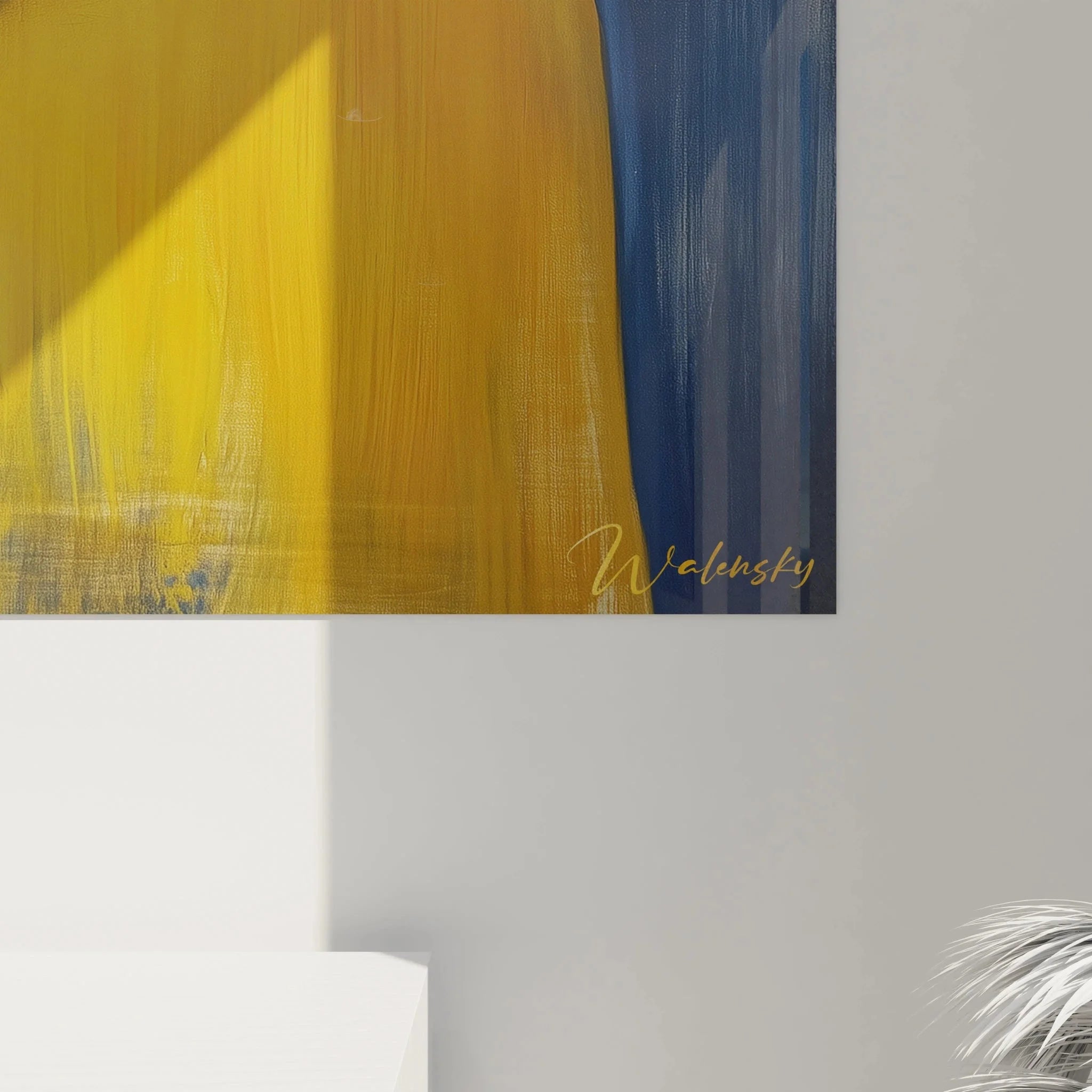 Gesamtansicht Wandbild Dame mit Turban - Johannes Vermeer Edition Leinwanddruck für stilvolle Räume