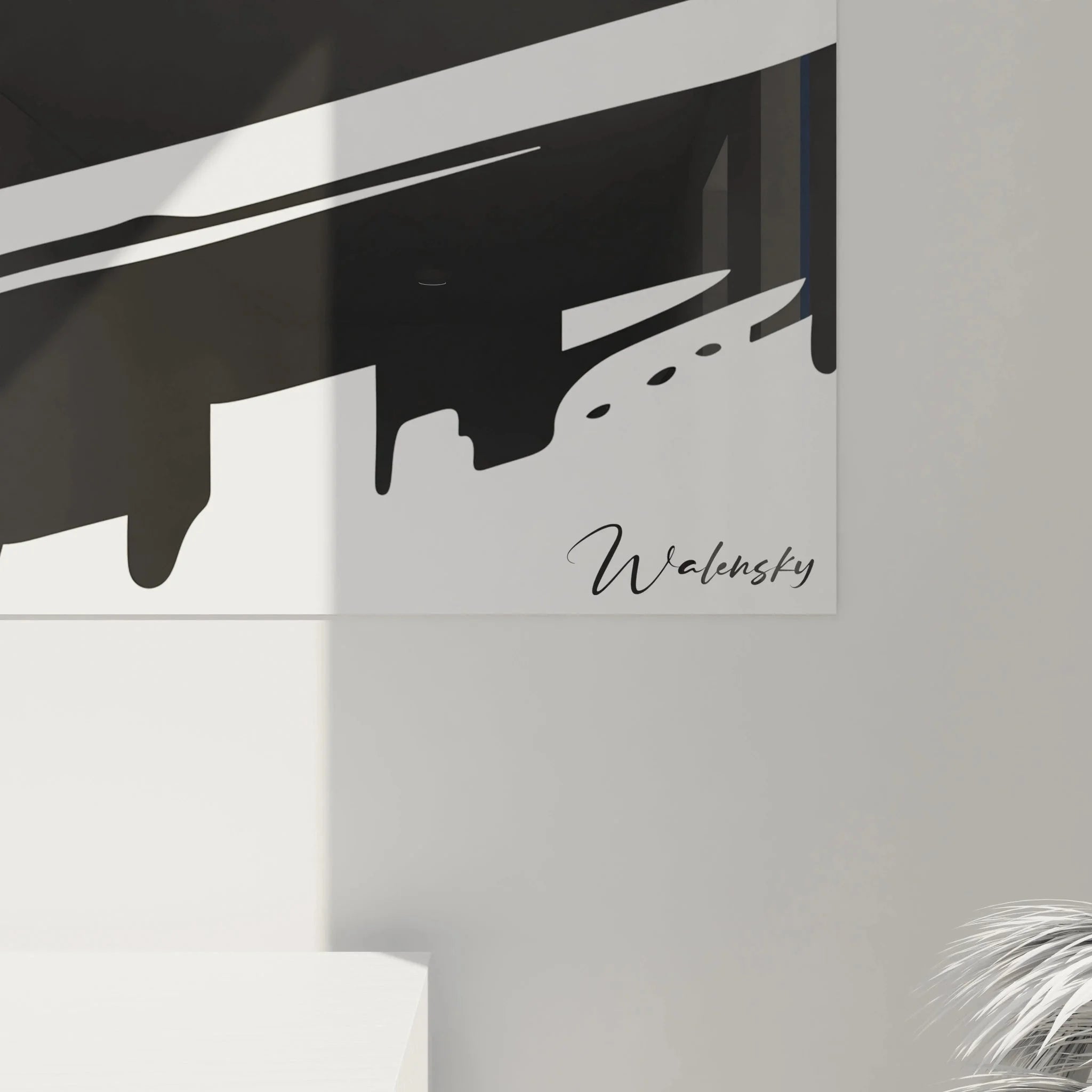 Gesamtansicht Wandbild Der Schrei Expressionismus, moderne Kunstdruck-Wanddekoration im Munch-Stil