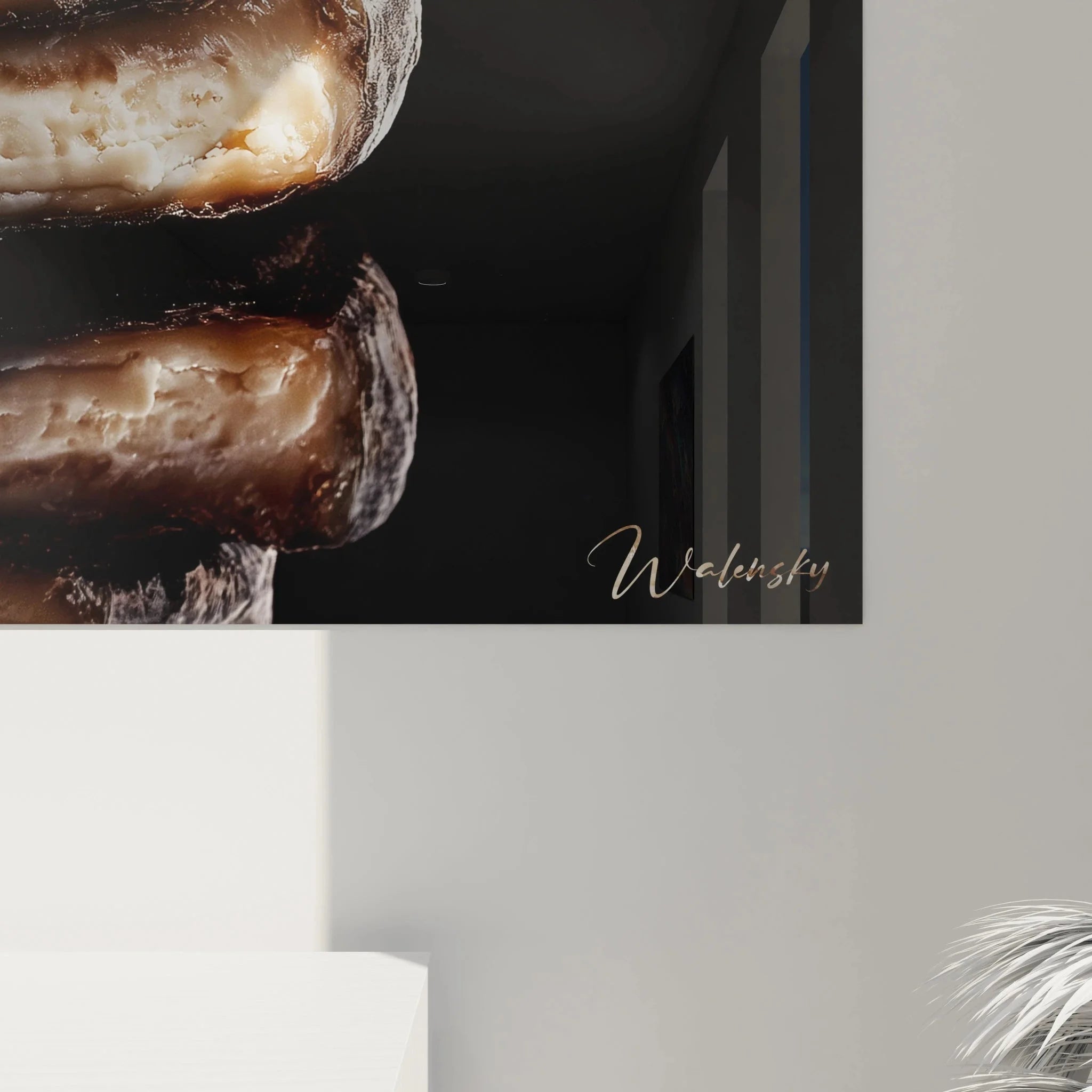 Gesamtansicht Wandbild Käse in verschiedenen Größen - perfekt für Küche und Esszimmer Dekoration