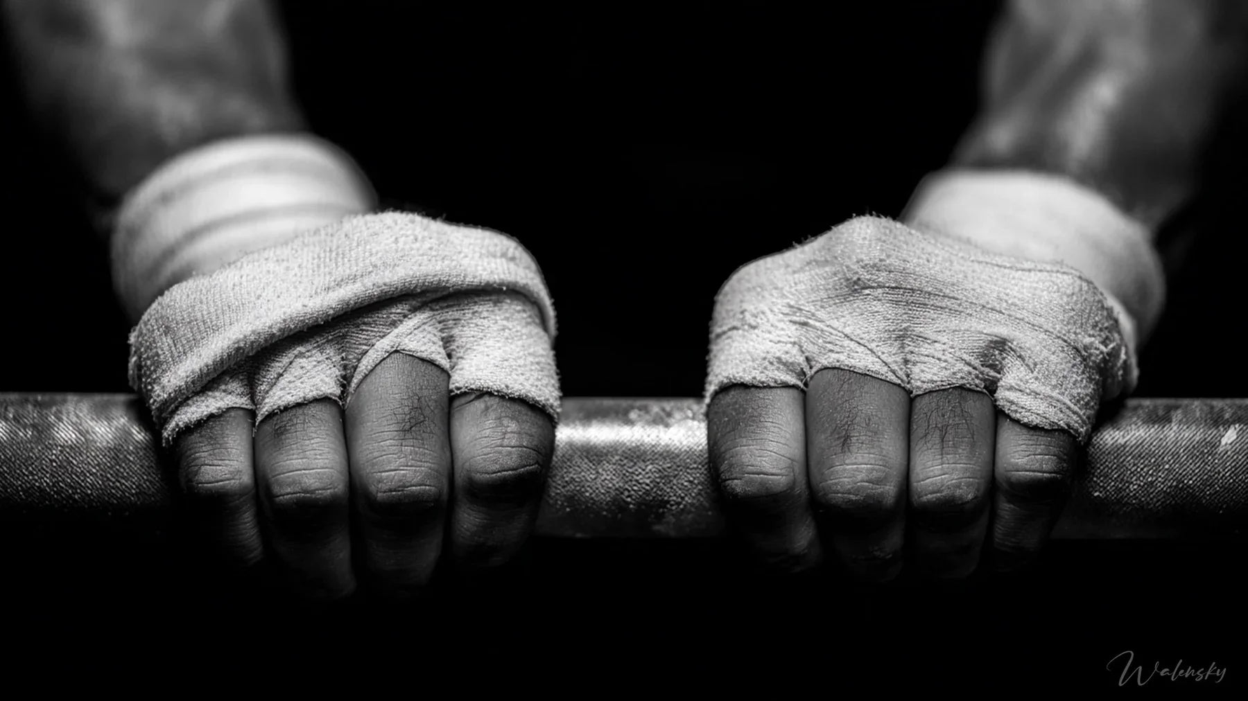 Wandbild Krafttraining