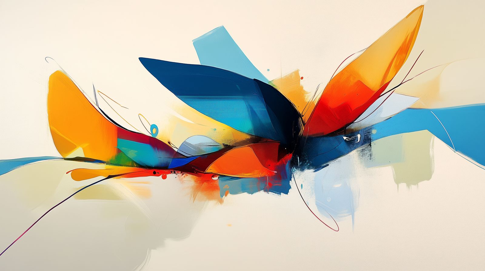 Wandbild Abstrakte Kunst 