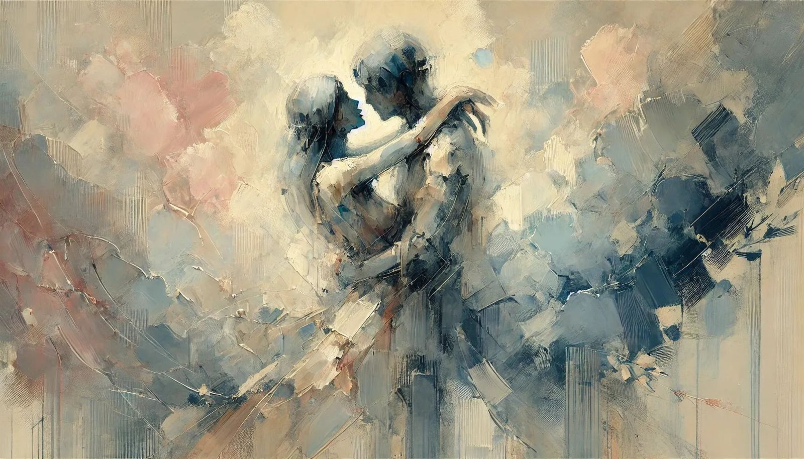 Wandbild Abstrakter Körper 