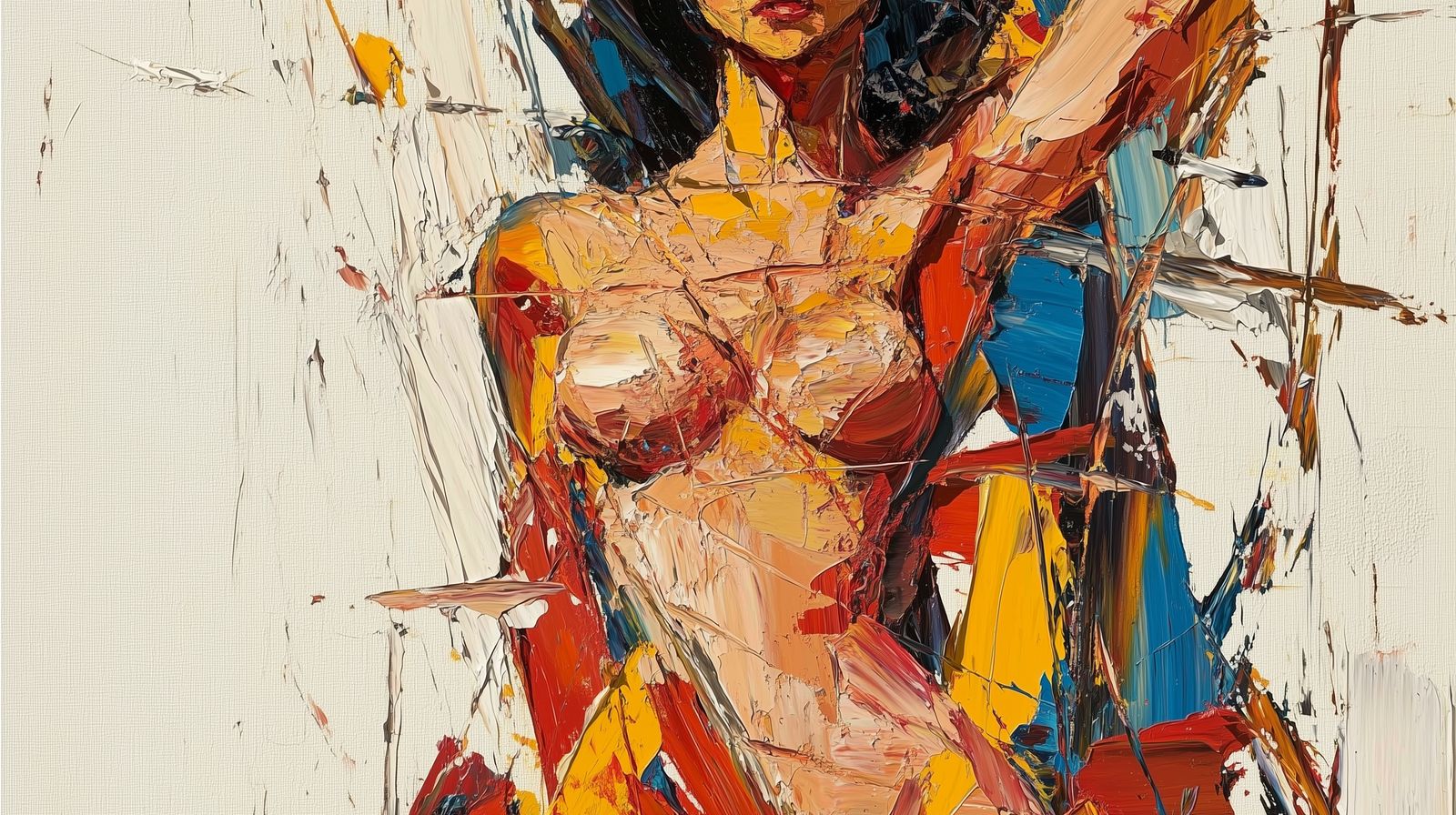 Wandbild Sinnlich Abstrakt 