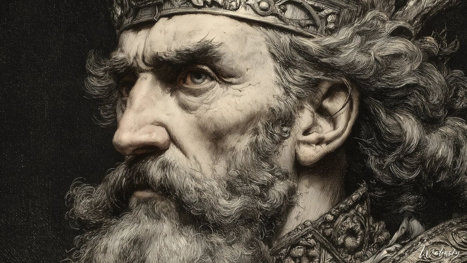 Wandbild Alexander der Große