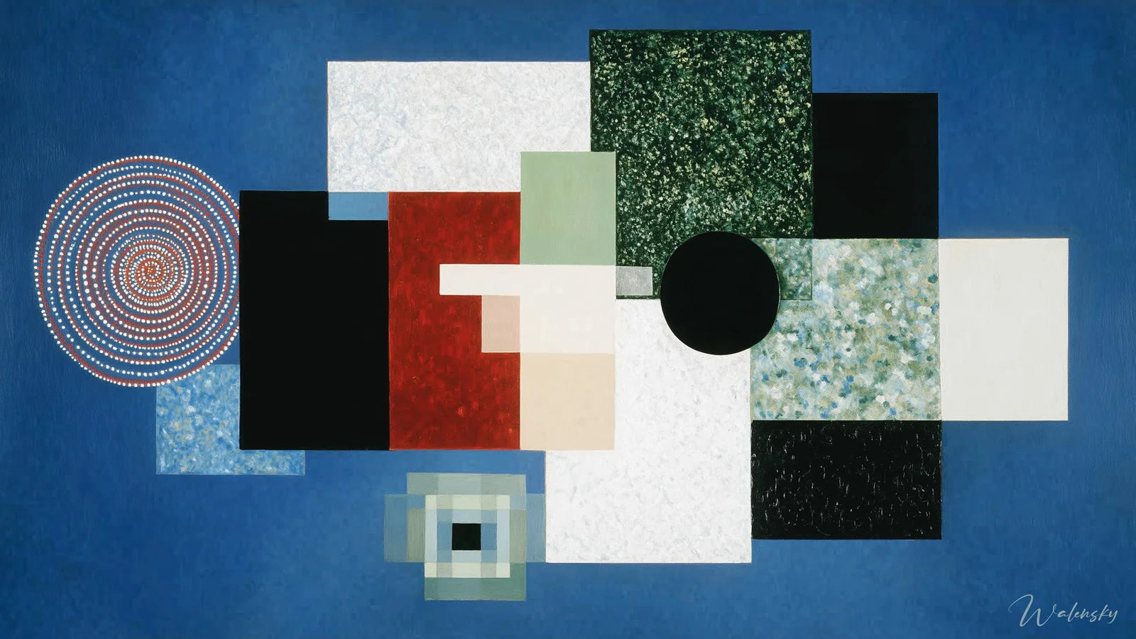 Wandbild Konstruktivismus