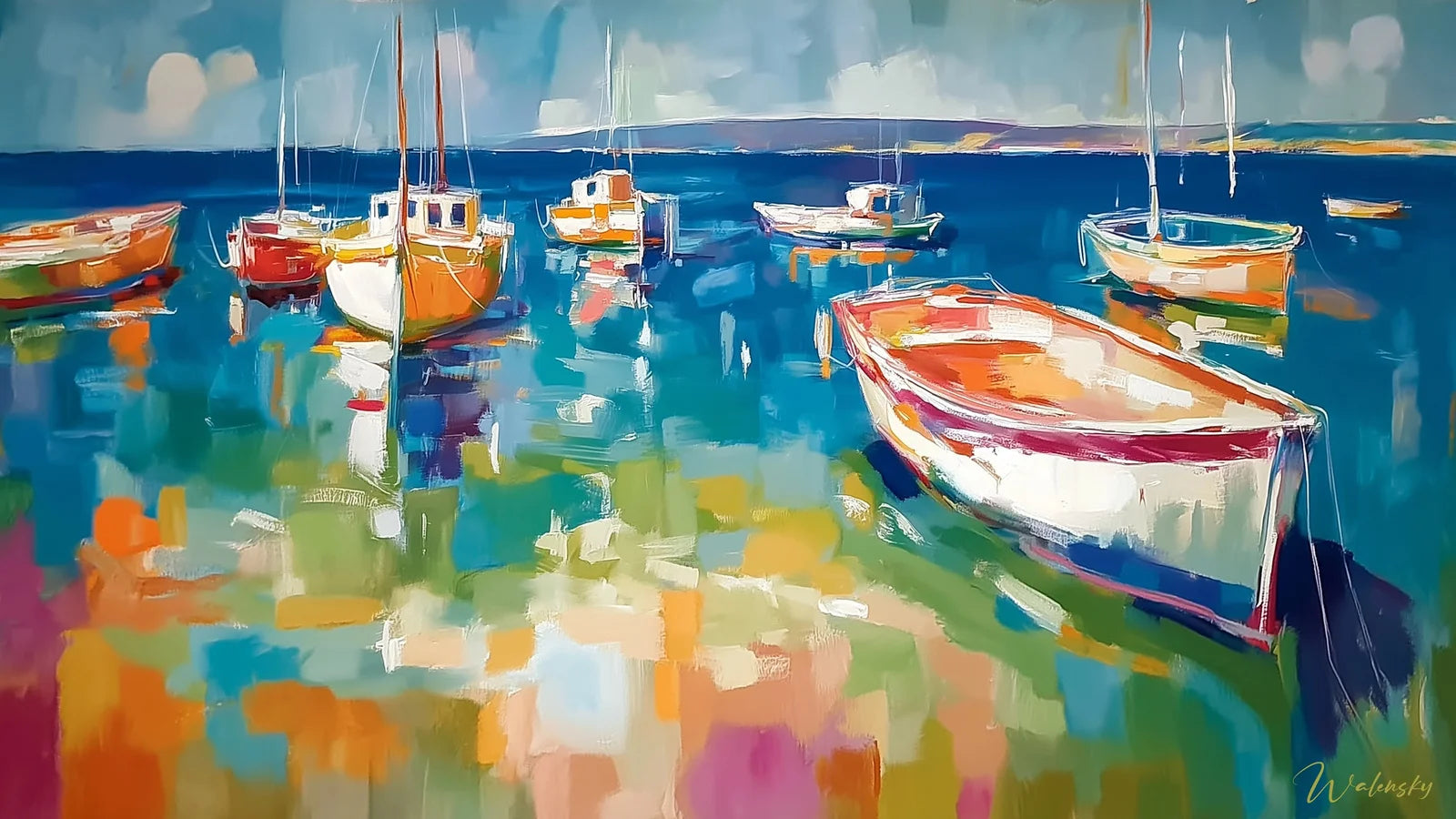 Wandbild Impressionismus