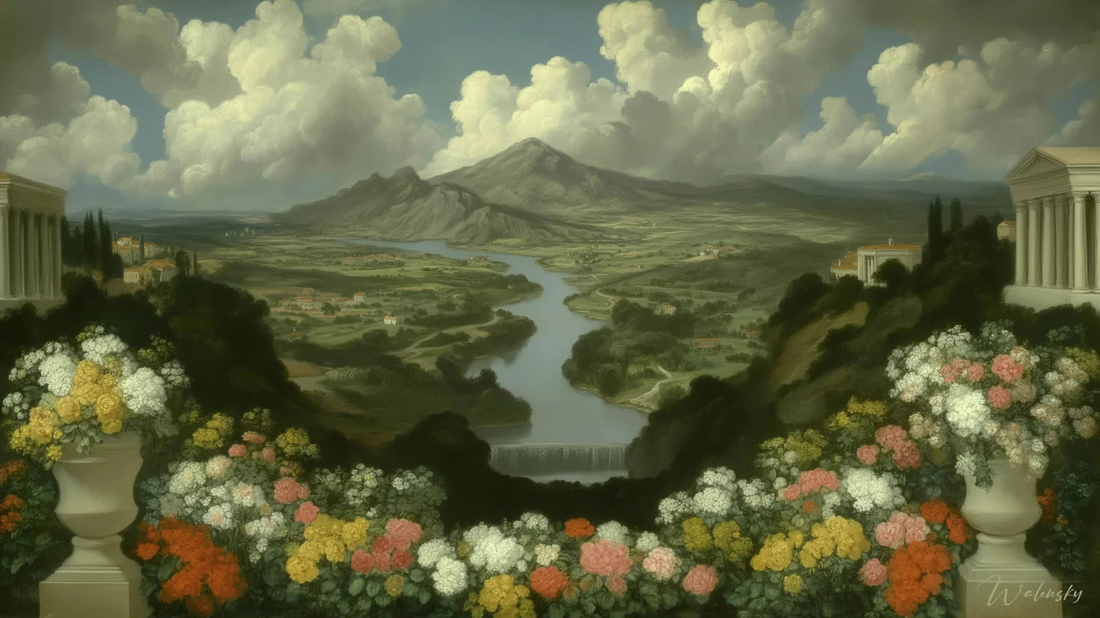 Wandbild Neoklassizismus