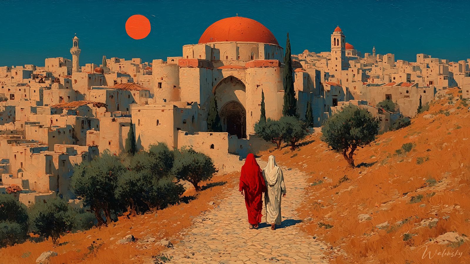 Wandbild Orientalismus 