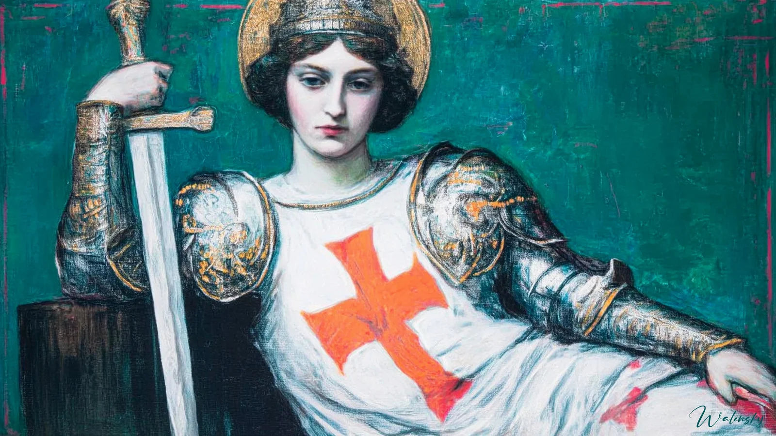 Wandbild Präraffaelismus 