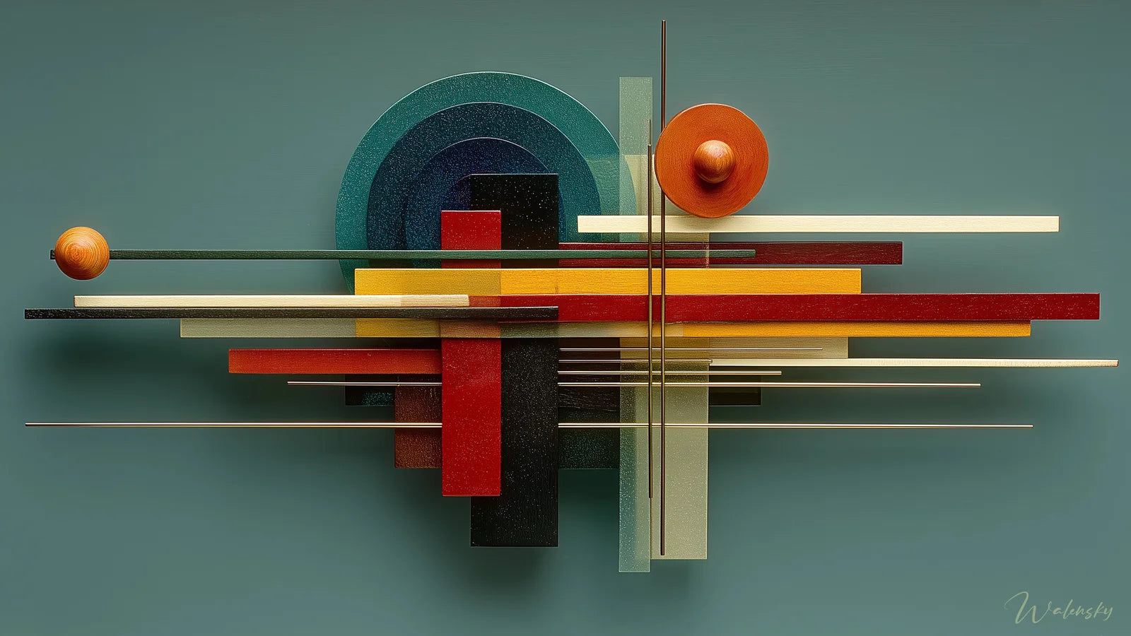 Wandbild Kunstbewegungen 