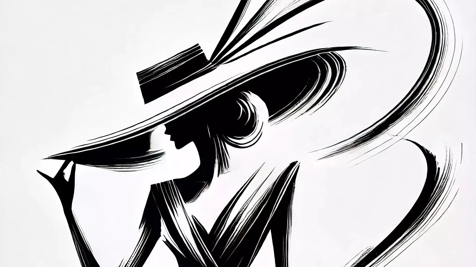 Wandbild Schwarz-Weiß