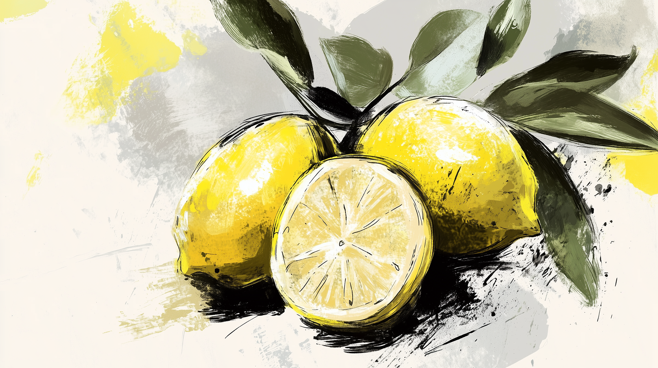 Wandbild Zitrone (Citron) [Cuisine]