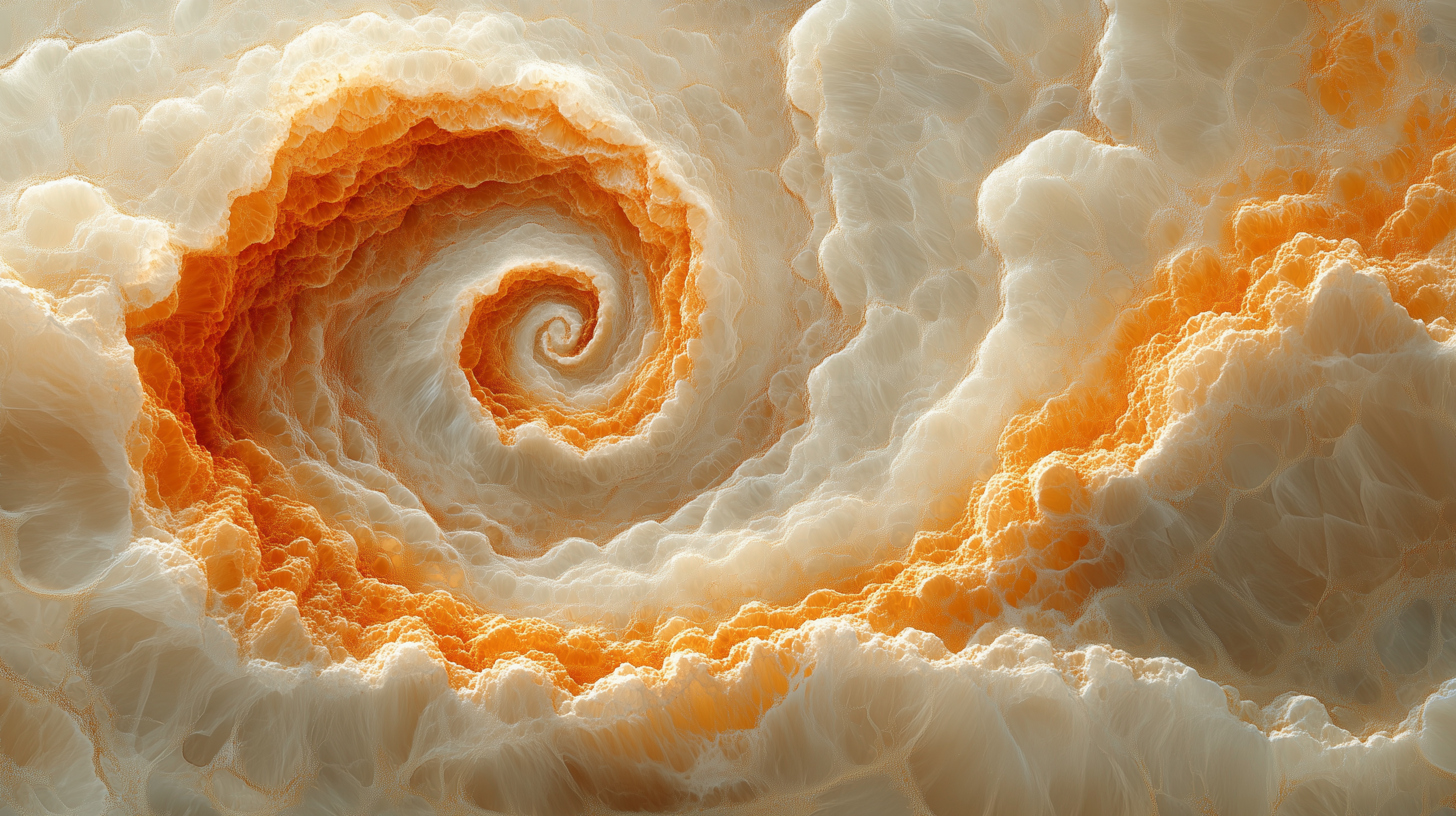 Wandbild Abstrakte Spiralen