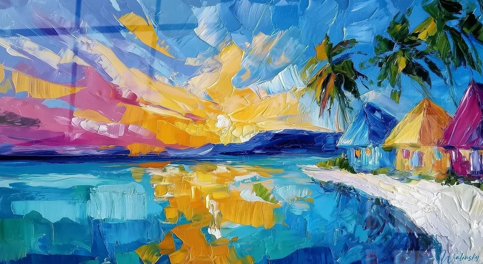 Wandbild Inseln und Archipele