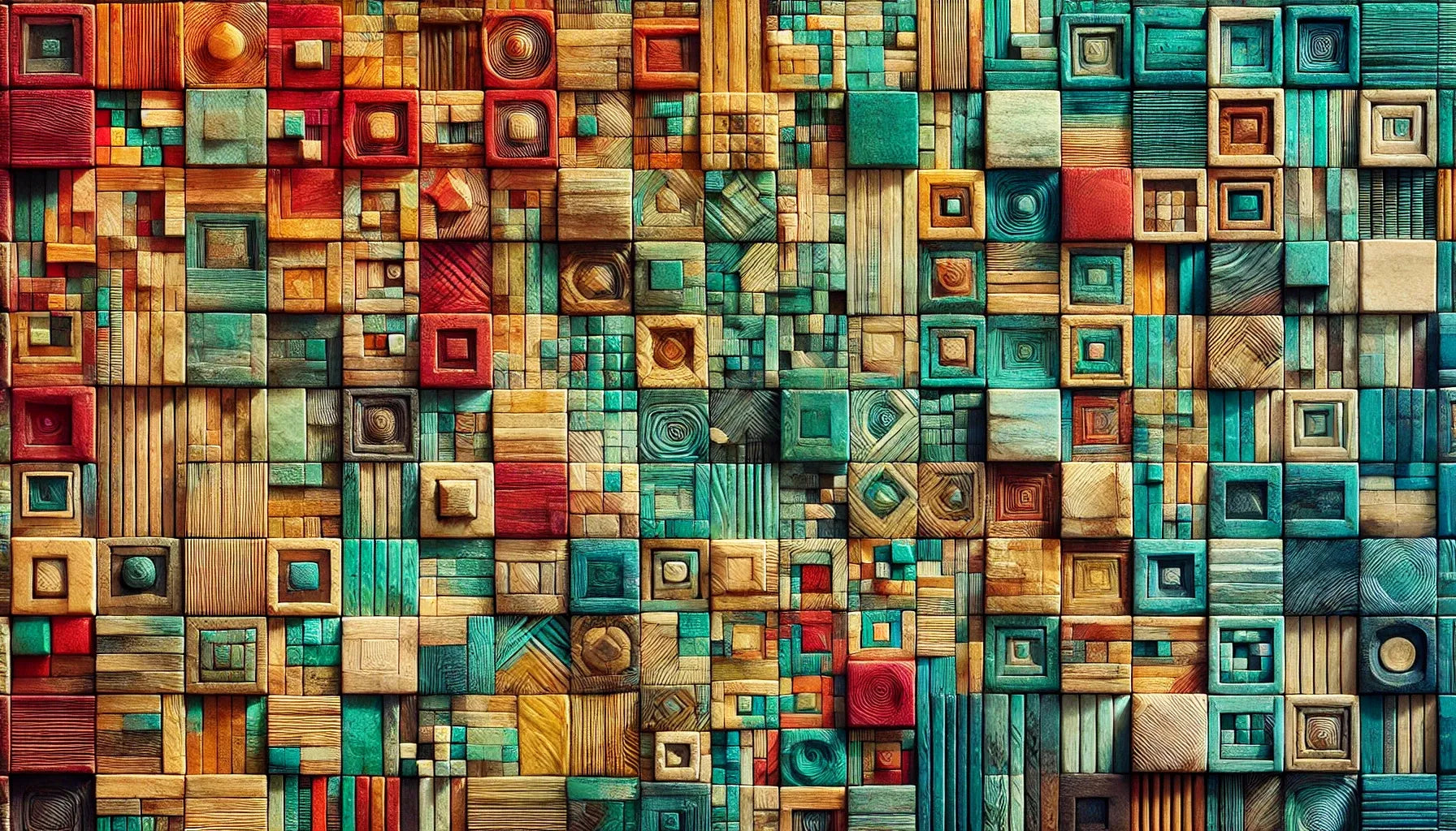 Wandbild Geometrisch 