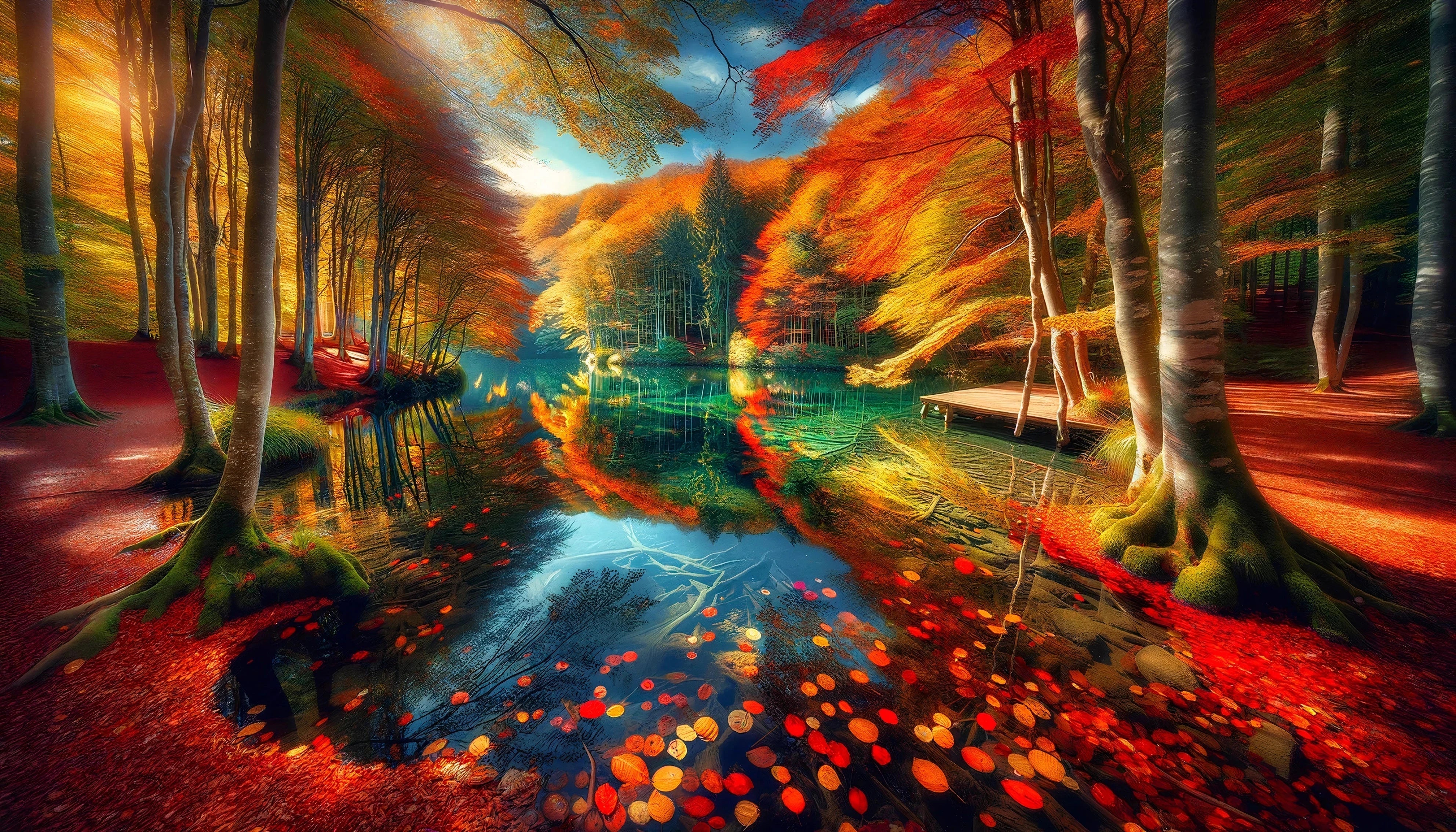 Wandbild Landschaften