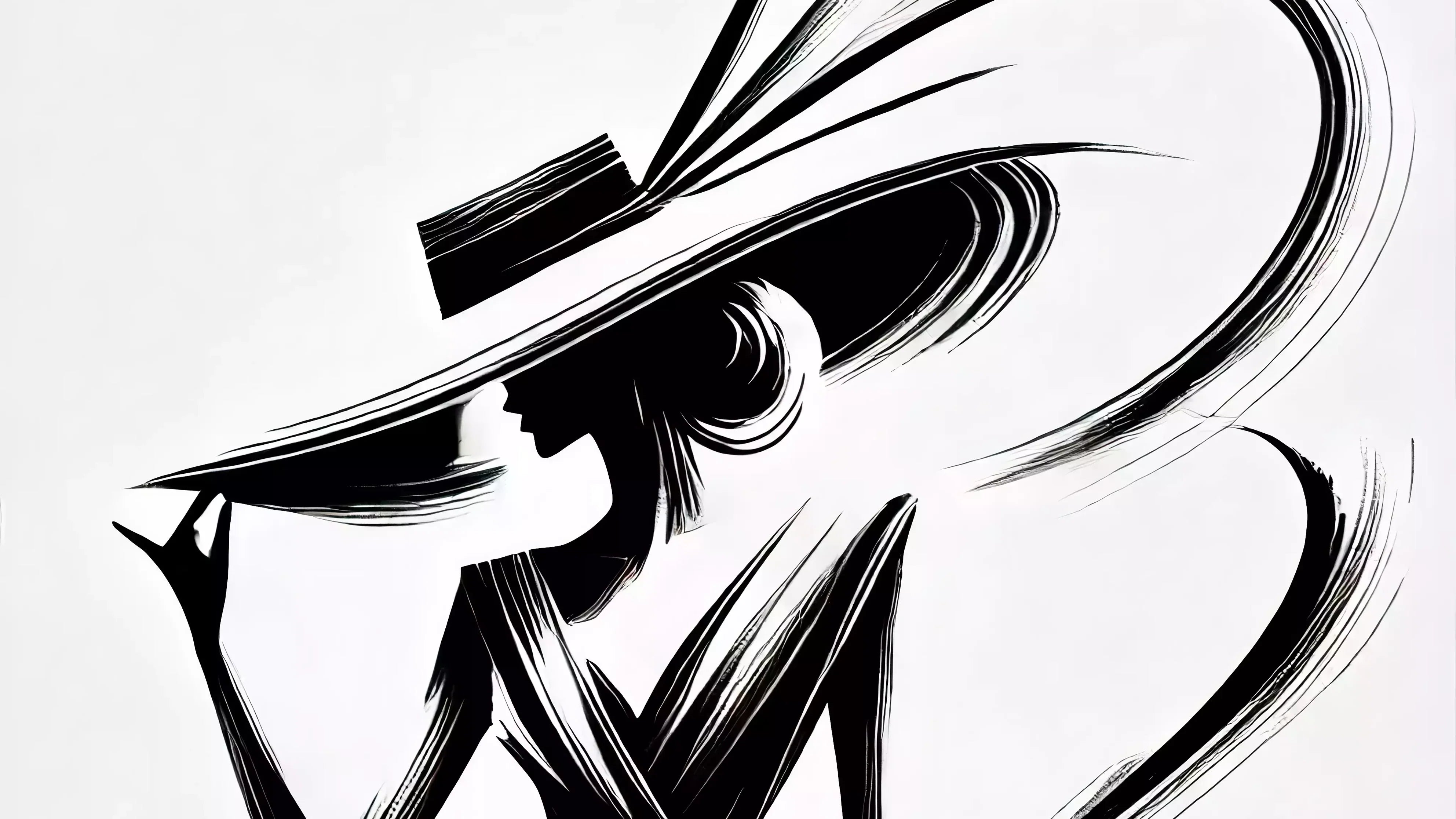 Wandbild Schwarz-Weiß