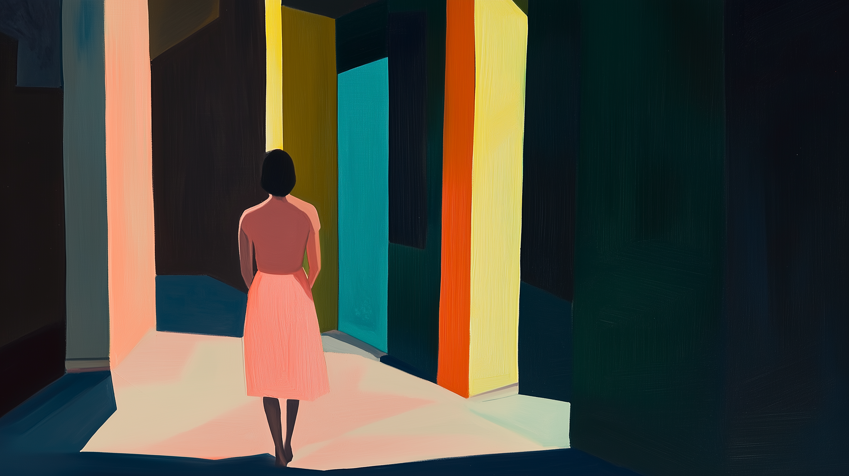 Wandbild Edward Hopper