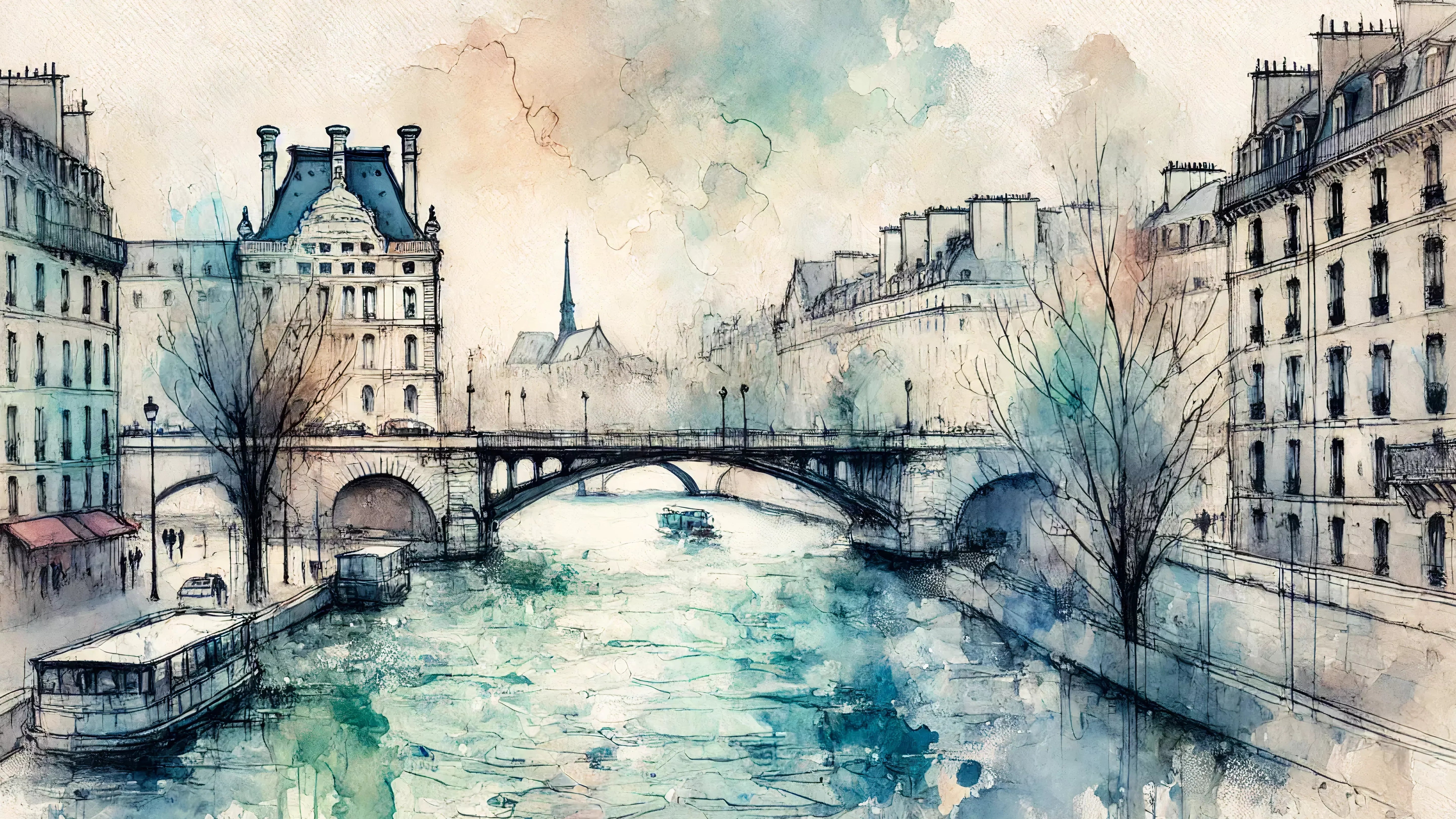 Wandbild Rund um die Welt 