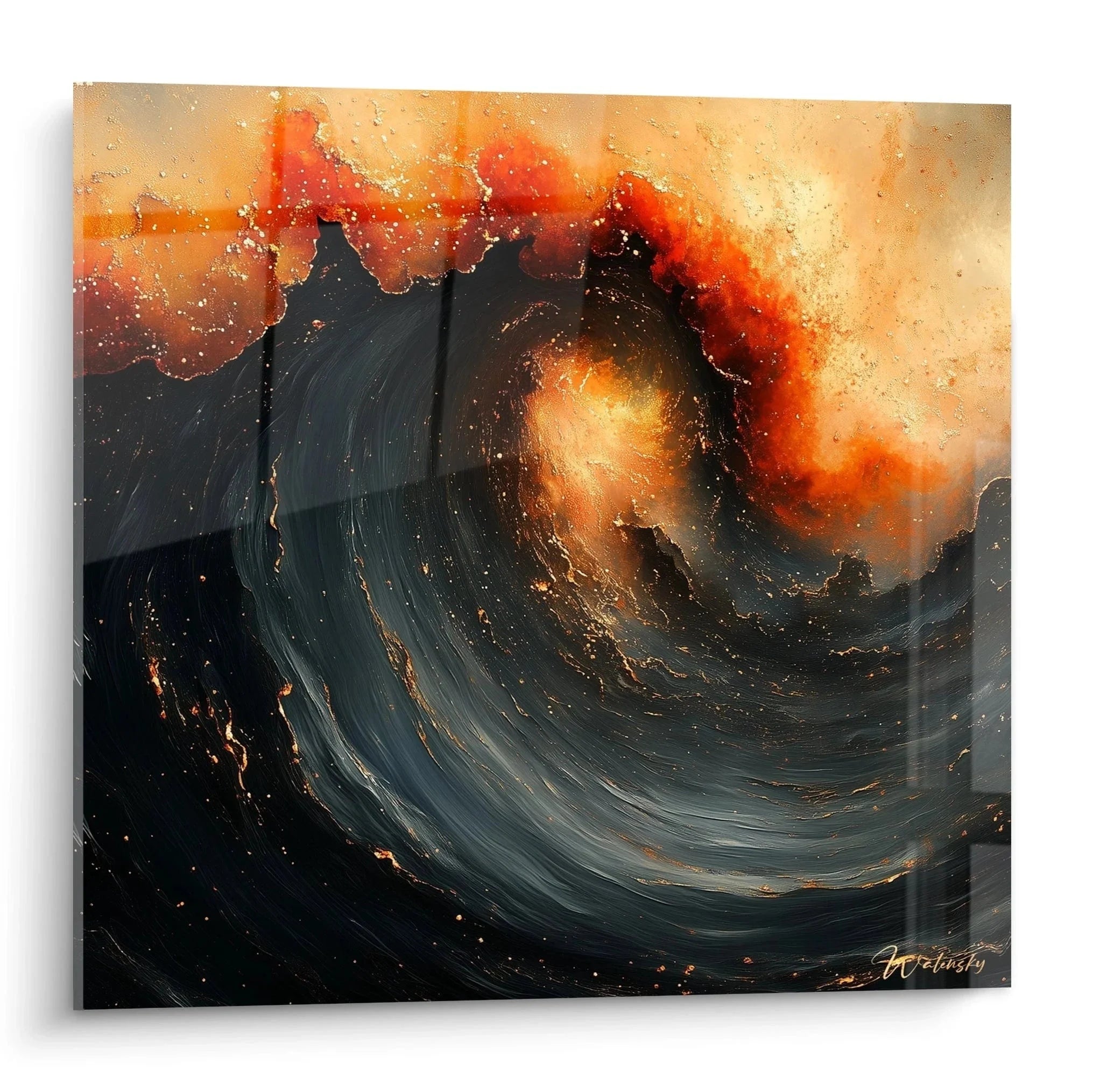 10462373970254_Tableau_Océan_Volcanique_Sublime_-_édition_expressionniste_abstrait