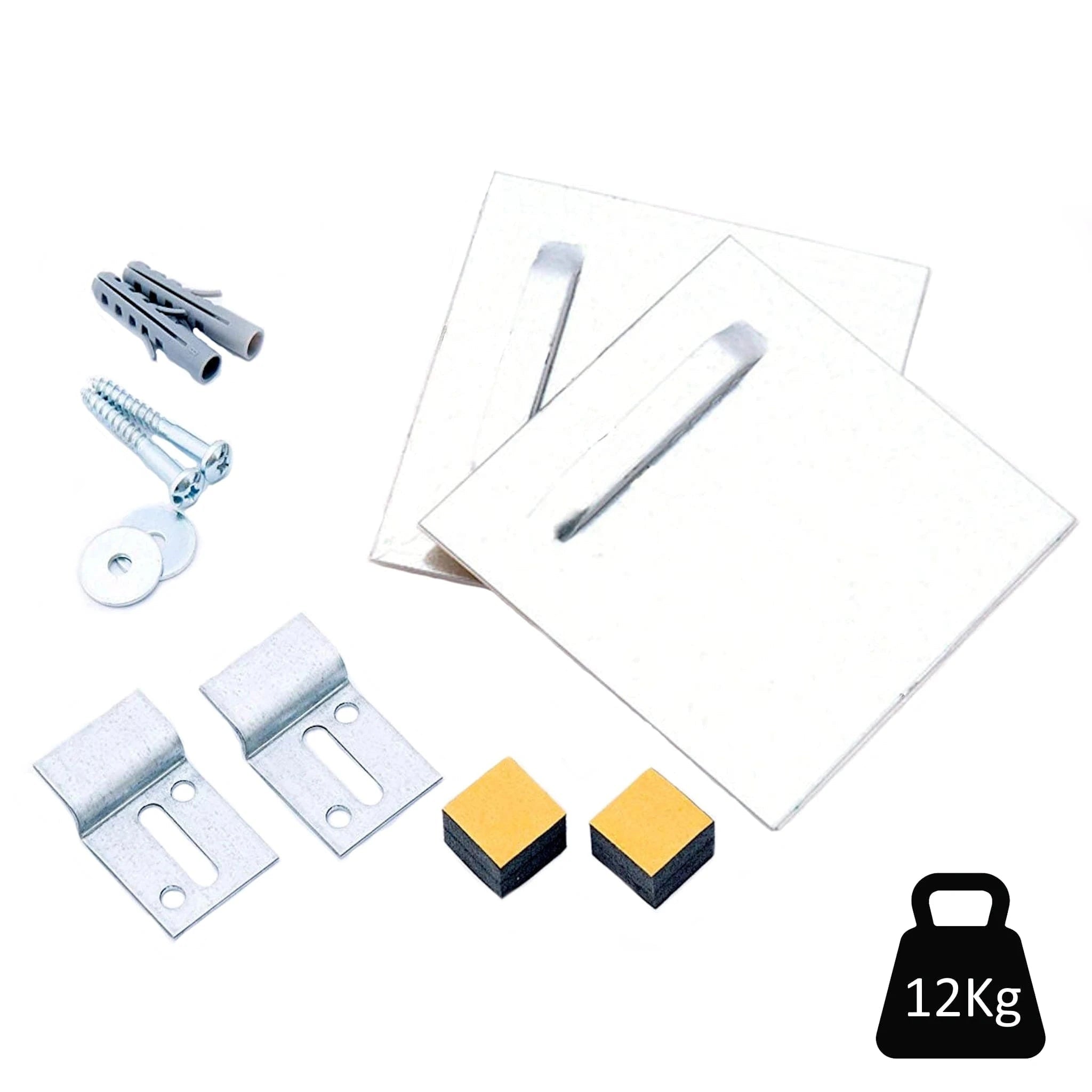 Wandhaken 12 kg max - Komplettset