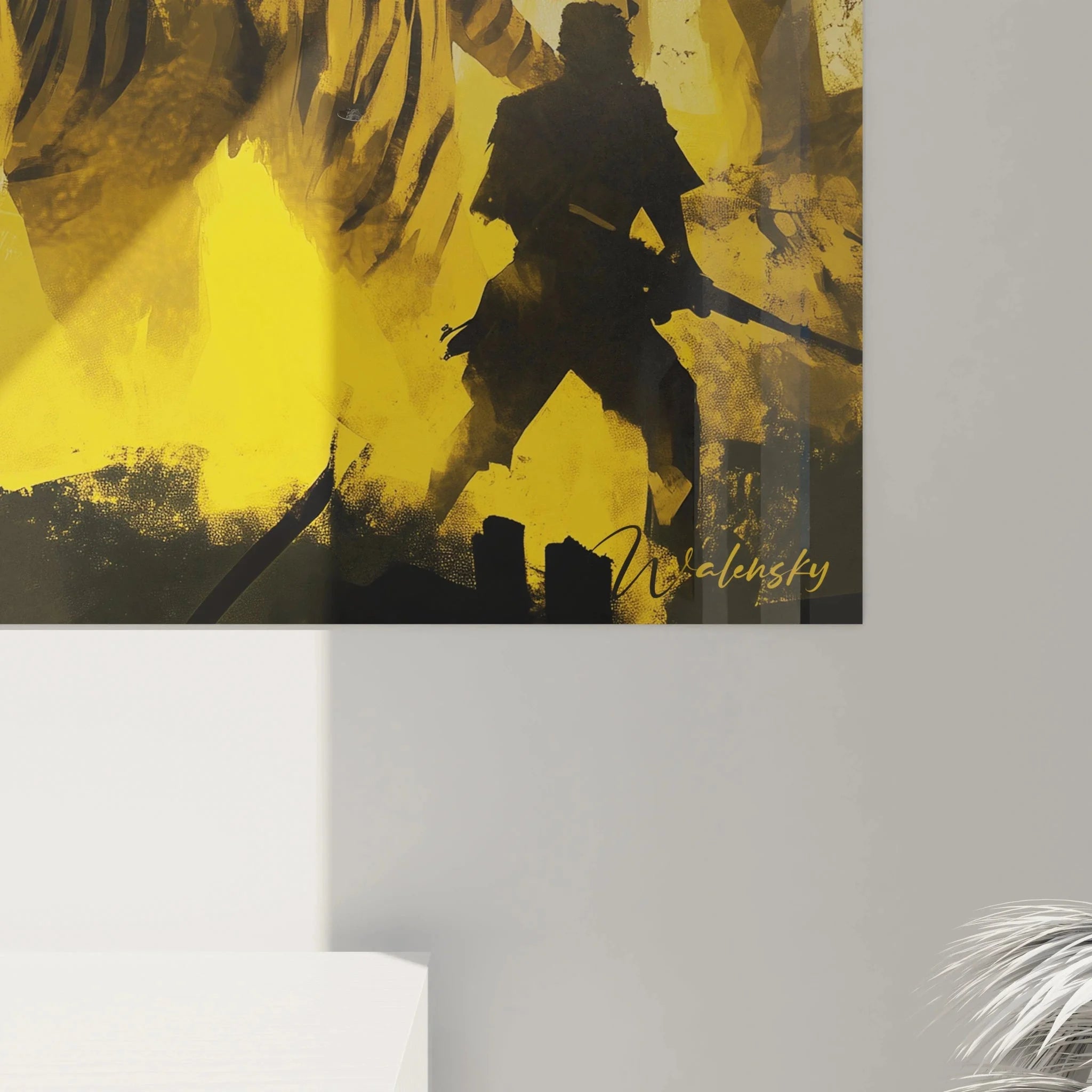 Gesamtansicht Tiger Jäger Wandbild dramatische Dschungelszene Raubtier Wanddekoration Peter Paul Rubens