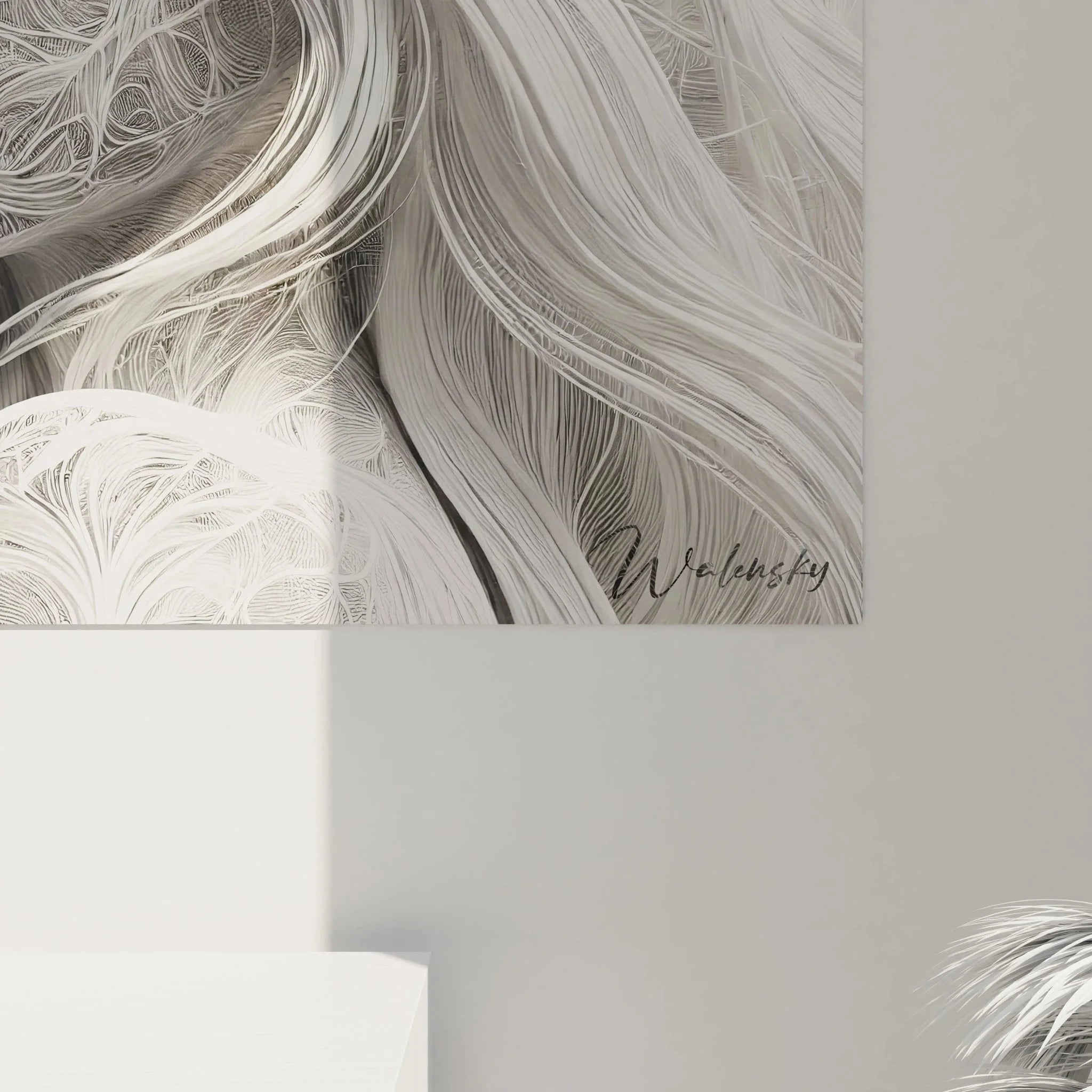 Gesamtansicht romantisches Wandbild Liebespaar, schwarz-weiß Leinwand XXL für Wohnzimmer