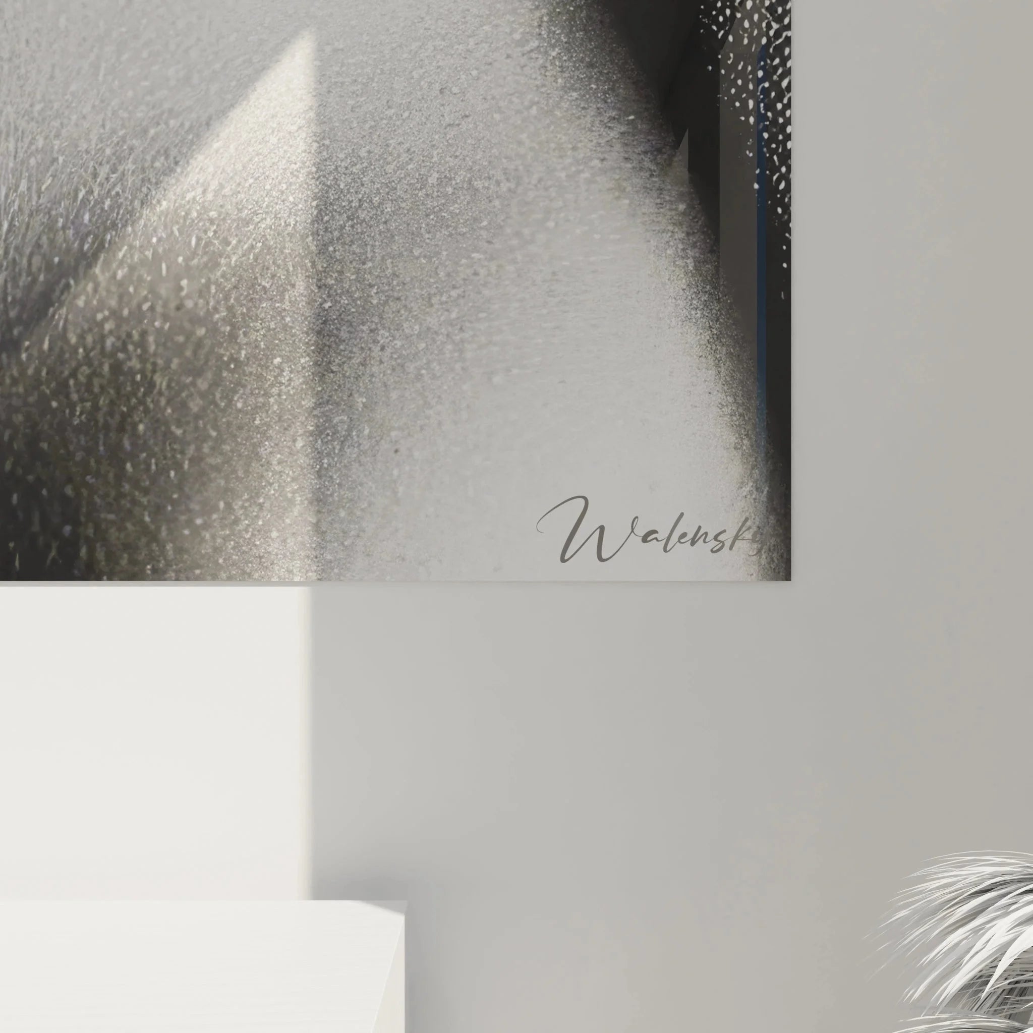 Gesamtansicht Wandbild Mode-Accessoires Frauenportrait Schmuck elegante Wanddekoration