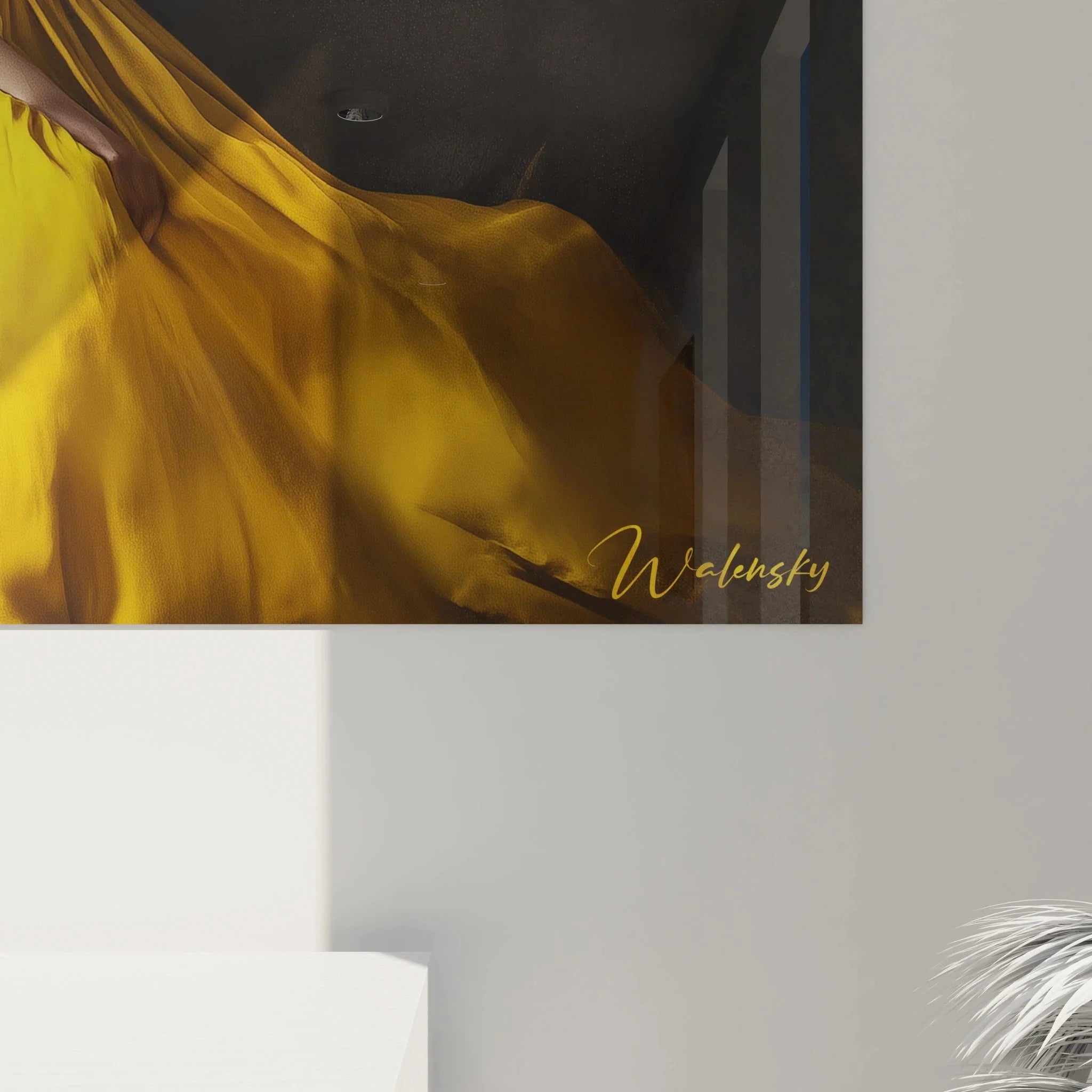 Gesamtansicht Wandbild Doppelgänger Frida Kahlo Edition mit surrealistischen Elementen