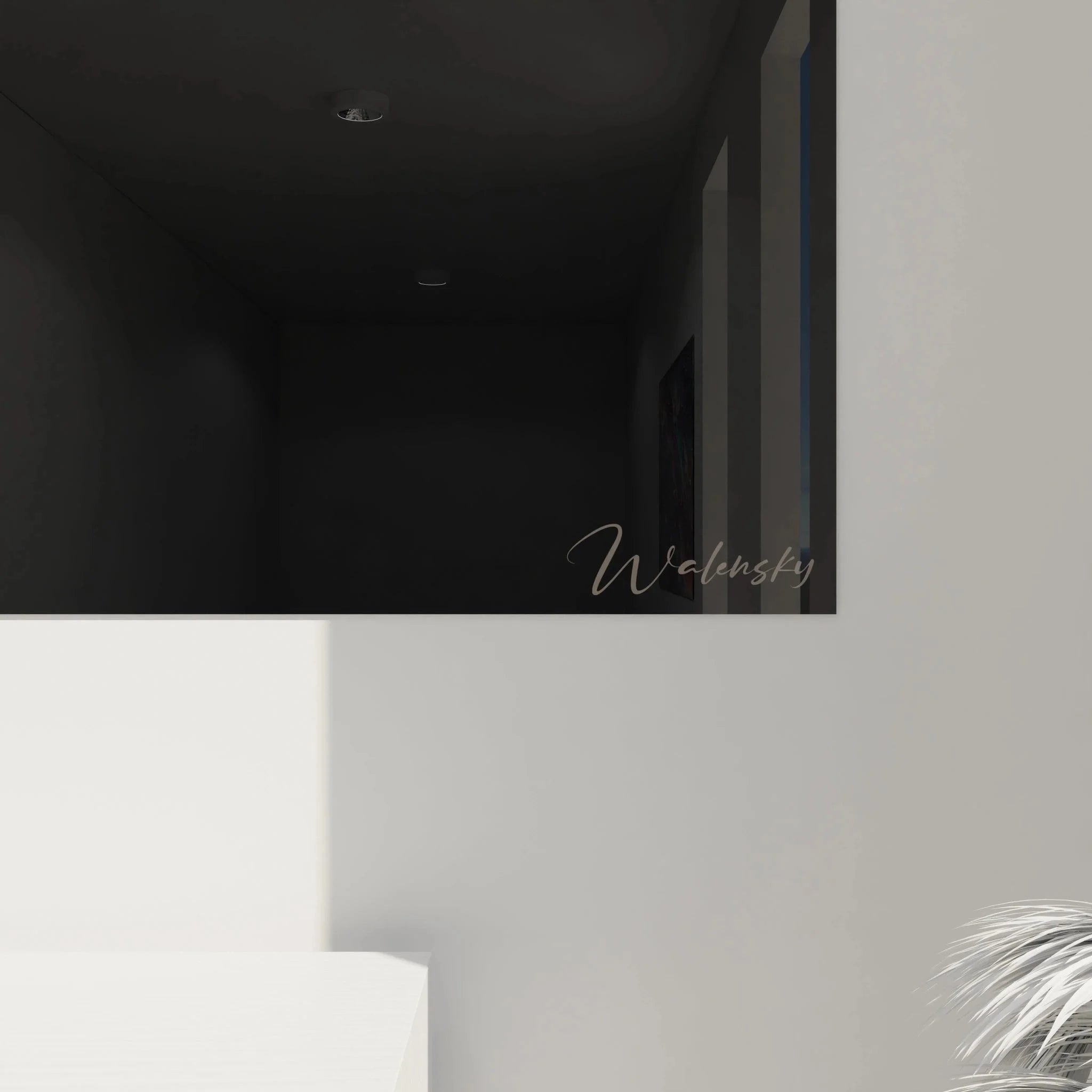 Gesamtansicht Eule Wandbild Premium mit warmen Brauntönen und natürlicher Flugbewegung