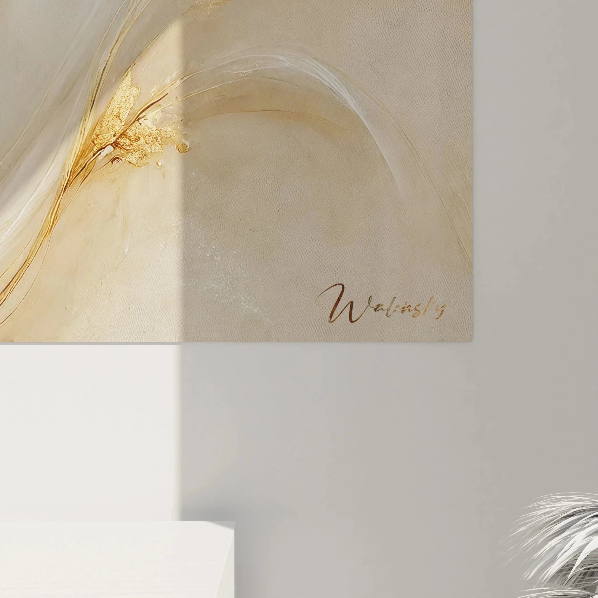 Gesamtansicht Wandbild Pferd XXL - majestätische Pferdedarstellung für elegante Raumgestaltung