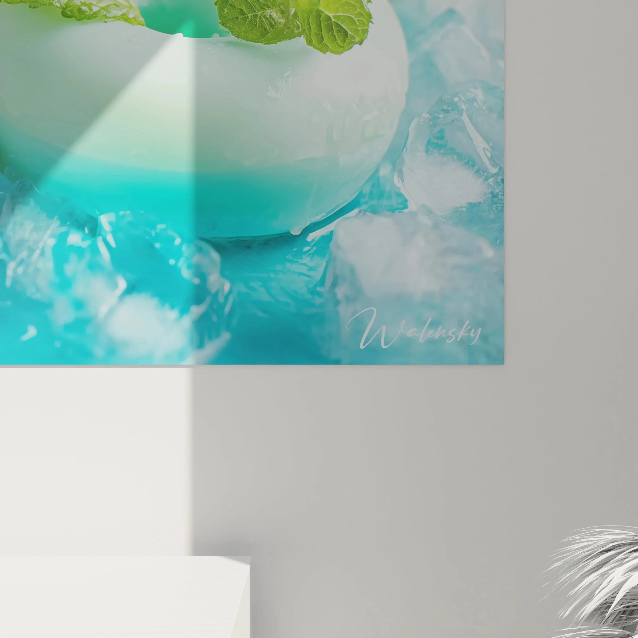 Gesamtansicht Wandbild Frozen Pops - Komplette Sommer Eis Wanddekoration Kollektion